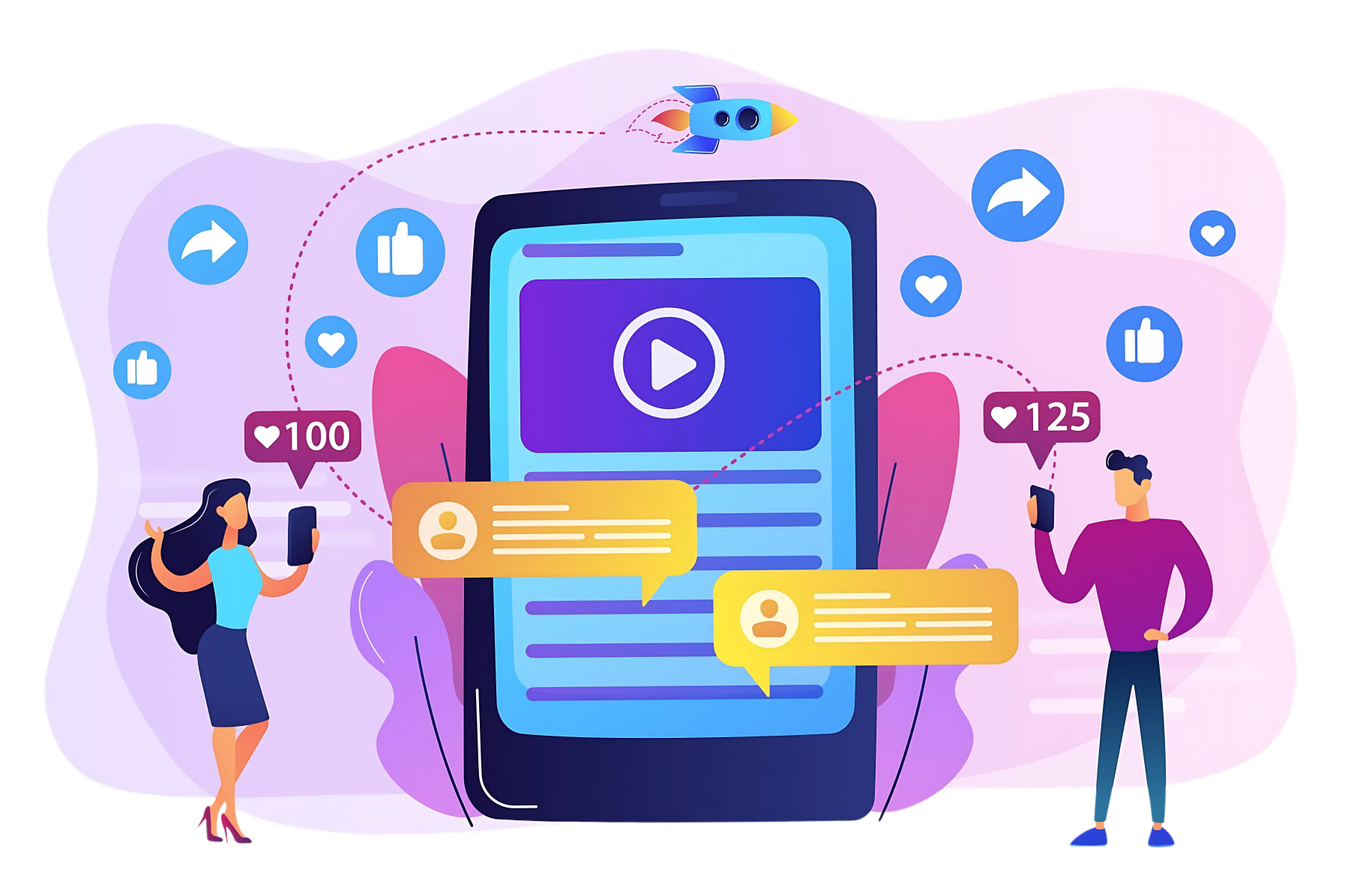 Digital Marketing Illustration